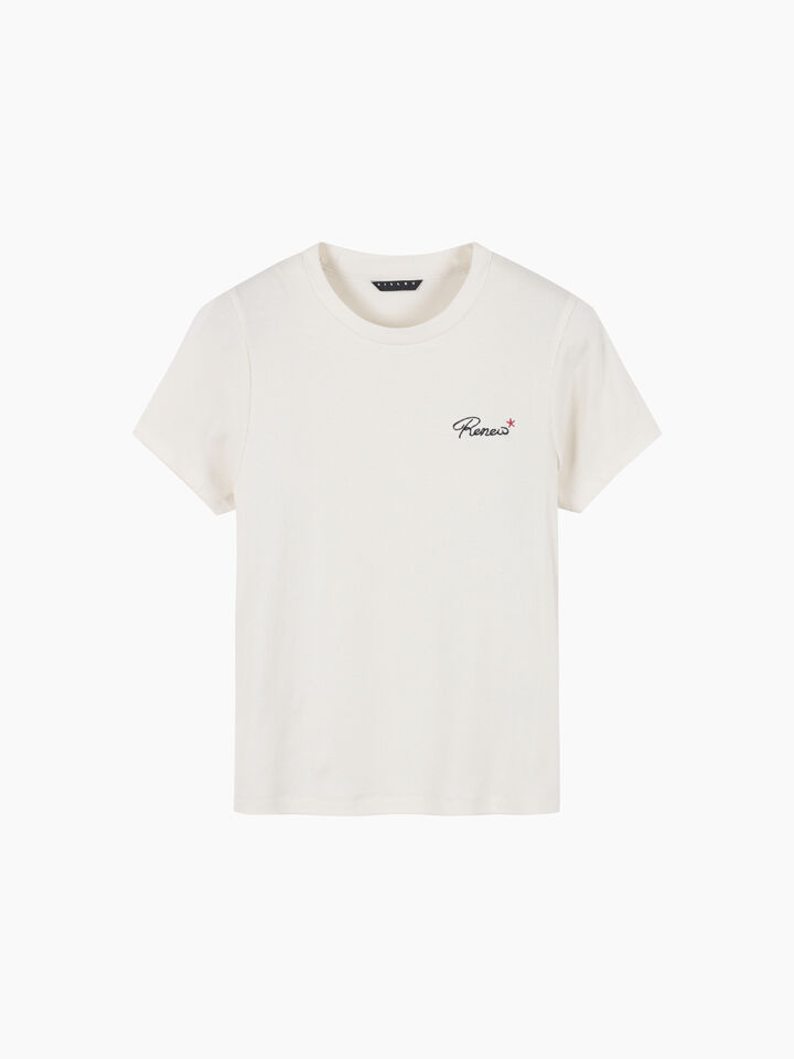 T-SHIRT - sisley k short sleeve t-shirt - Beige | Sisley K image number 2